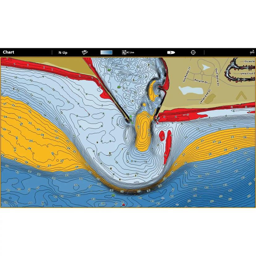 View of electronic_accessories Humminbird Lakemaster VX Great Lakes V1 available at EZOKO Fishing