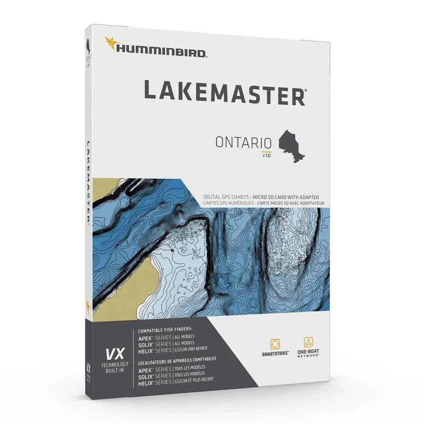 View of electronic_accessories Humminbird Lakemaster VX Ontario V1 available at EZOKO Fishing