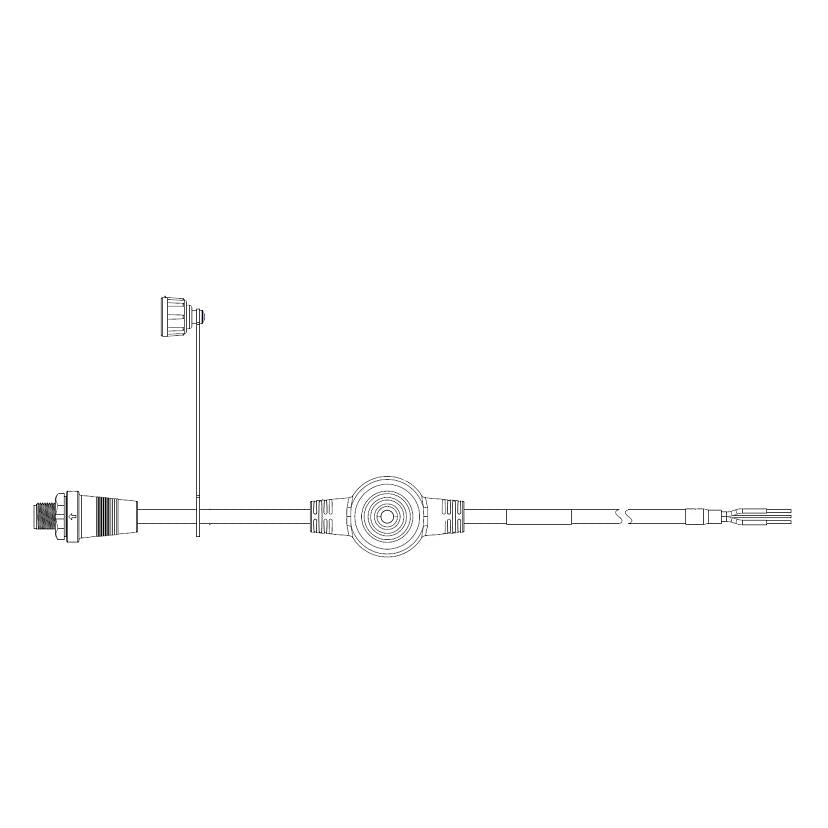 View of electronic_accessories Humminbird Mega 360 PC - MEGA 360 Power Cable available at EZOKO Fishing