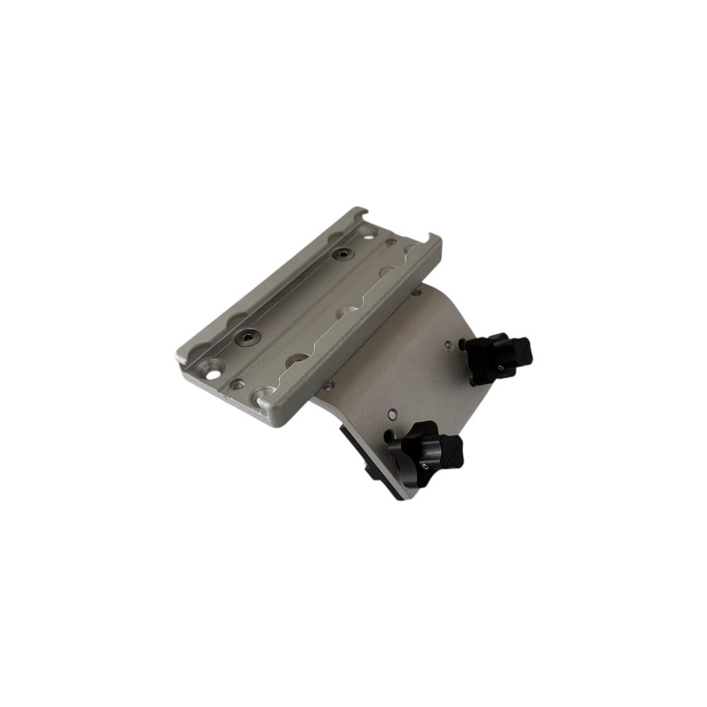 View of boating_accessories Jac Marine 2.5" x 6" Aluminum Mounting Rail - Aluminum available at EZOKO Fishing