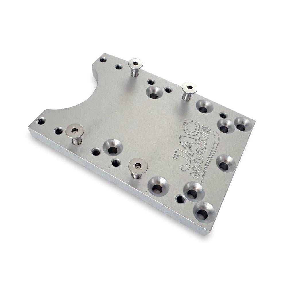 View of electronic_accessories Jac Marine Extension Plate L available at EZOKO Pike and Musky Shop