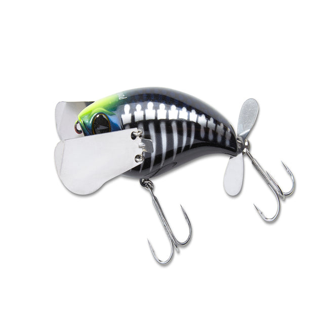 View of Jackall Pompadour Black Bone available at EZOKO Fishing