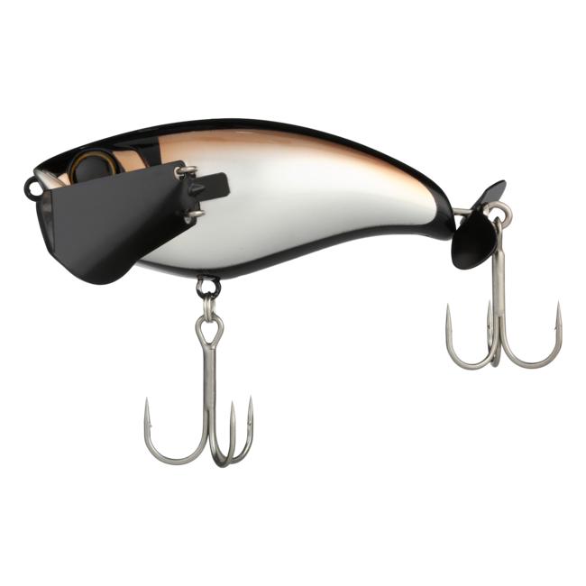 View of Softbaits Jackall Pompadour JR Black Shad available at EZOKO Fishing