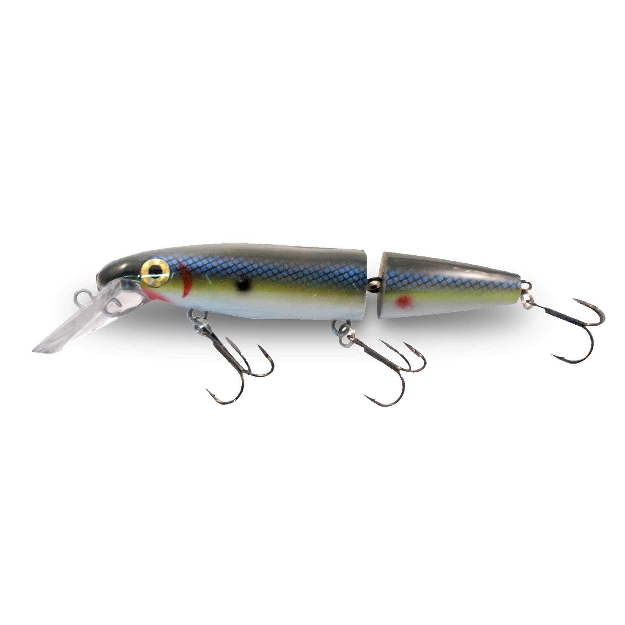 View of Crankbaits Joe Bucher Jointed Depth Raider Crankbait Baitfish available at EZOKO Fishing