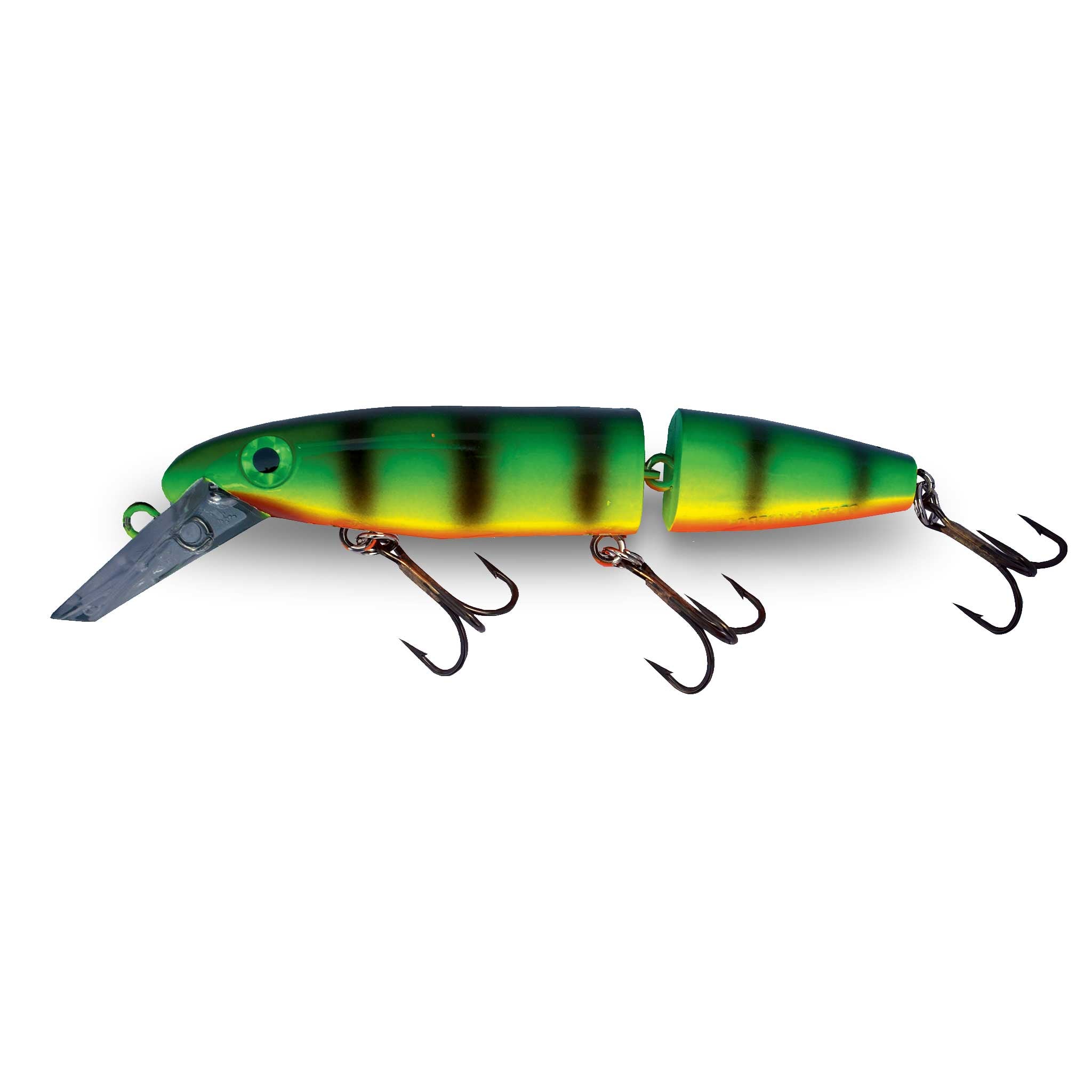 View of Crankbaits Joe Bucher Jointed Depth Raider Crankbait Miller Perch available at EZOKO Fishing