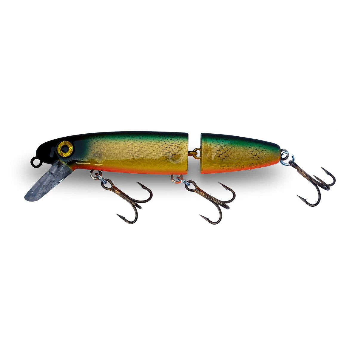 Joe Bucher Jointed Shallow Raider Natural Perch Crankbaits