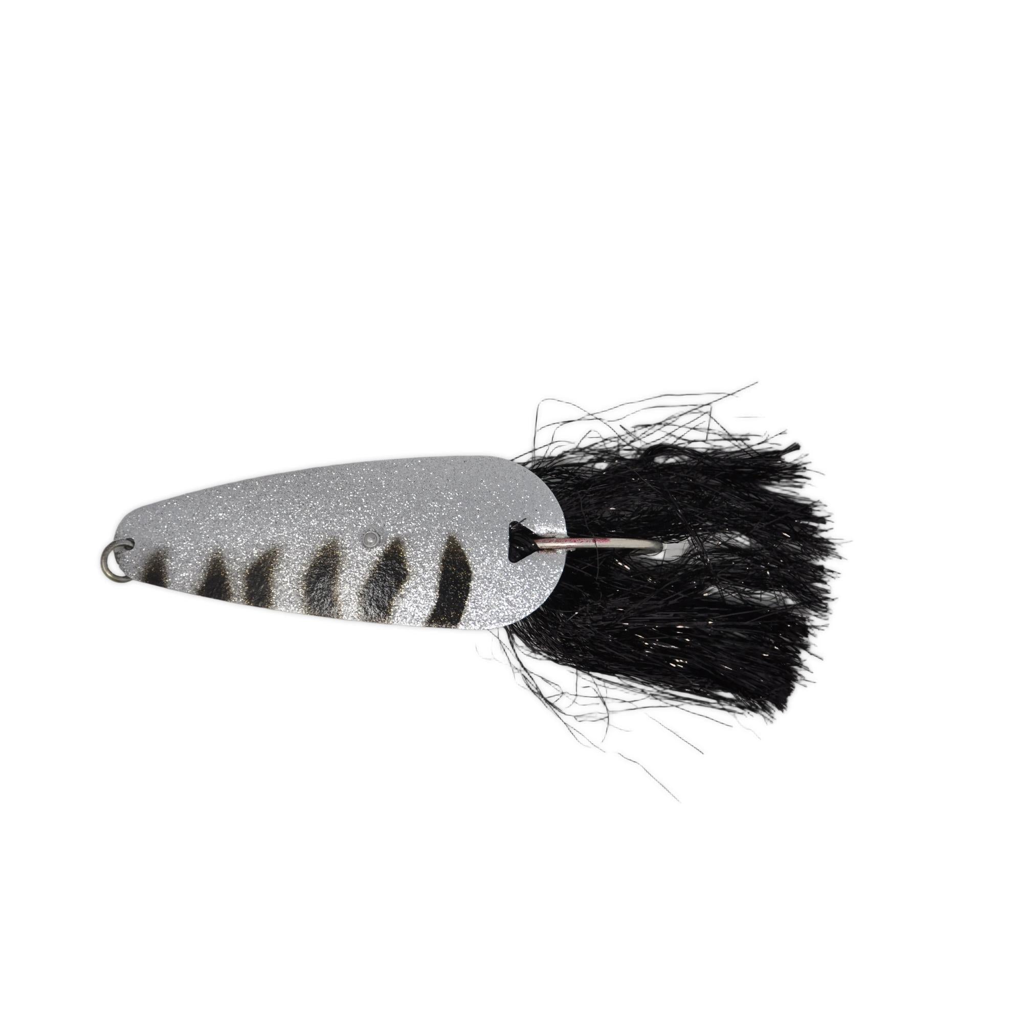 View of Spoon Joe Bucher Slopmaster Spoon Nickletiger available at EZOKO Fishing