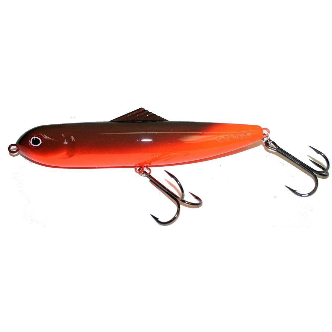 View of Topwater Joe Bucher Walkin Raider 8" Topwater Bait Red Squirrel available at EZOKO Fishing