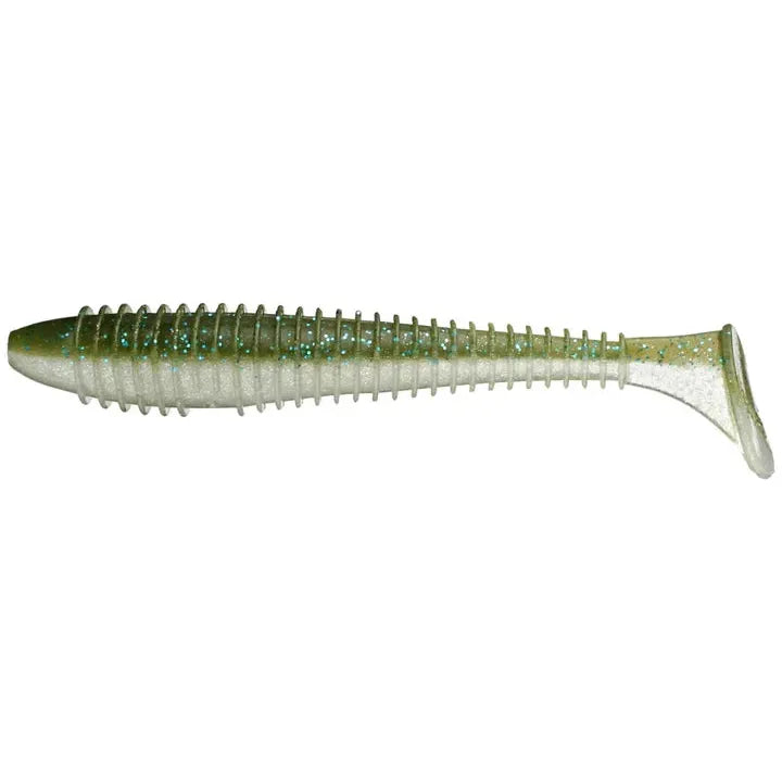 View of Keitech Fat Swing Impact 4.3" Smallmouth Magic available at EZOKO Fishing