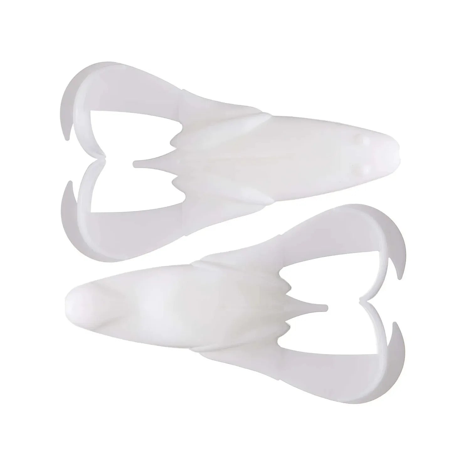 View of Keitech Noisy Flapper 3.5" White available at EZOKO Fishing