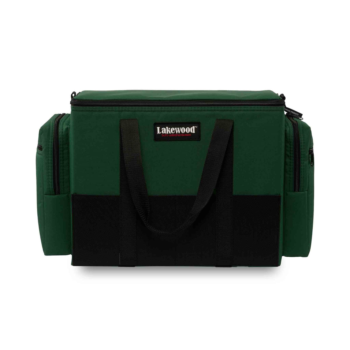 View of Tackle_Storage Lakewood Musky Case Medium Tackle Bag Green available at EZOKO Pike and Musky Shop