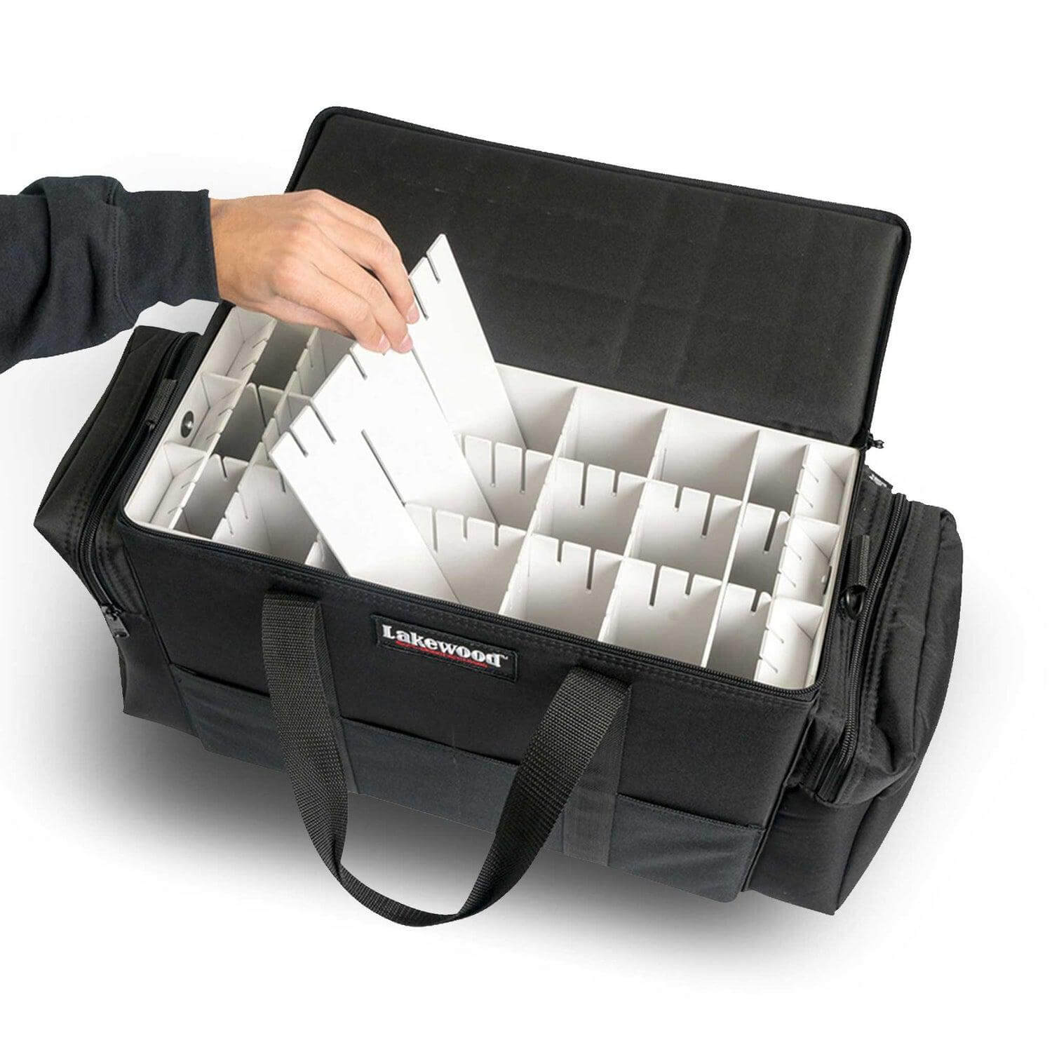 Lakewood Musky Case Upright Black Tackle Storage
