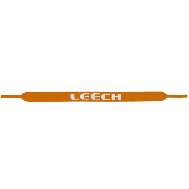 View of Leech Eyewear Neoprene Strap For Sunglasses Orange available at EZOKO Fishing
