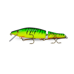 View of Crankbaits Legend lures Outcast Crankbait Fire Tiger available at EZOKO Pike and Musky Shop
