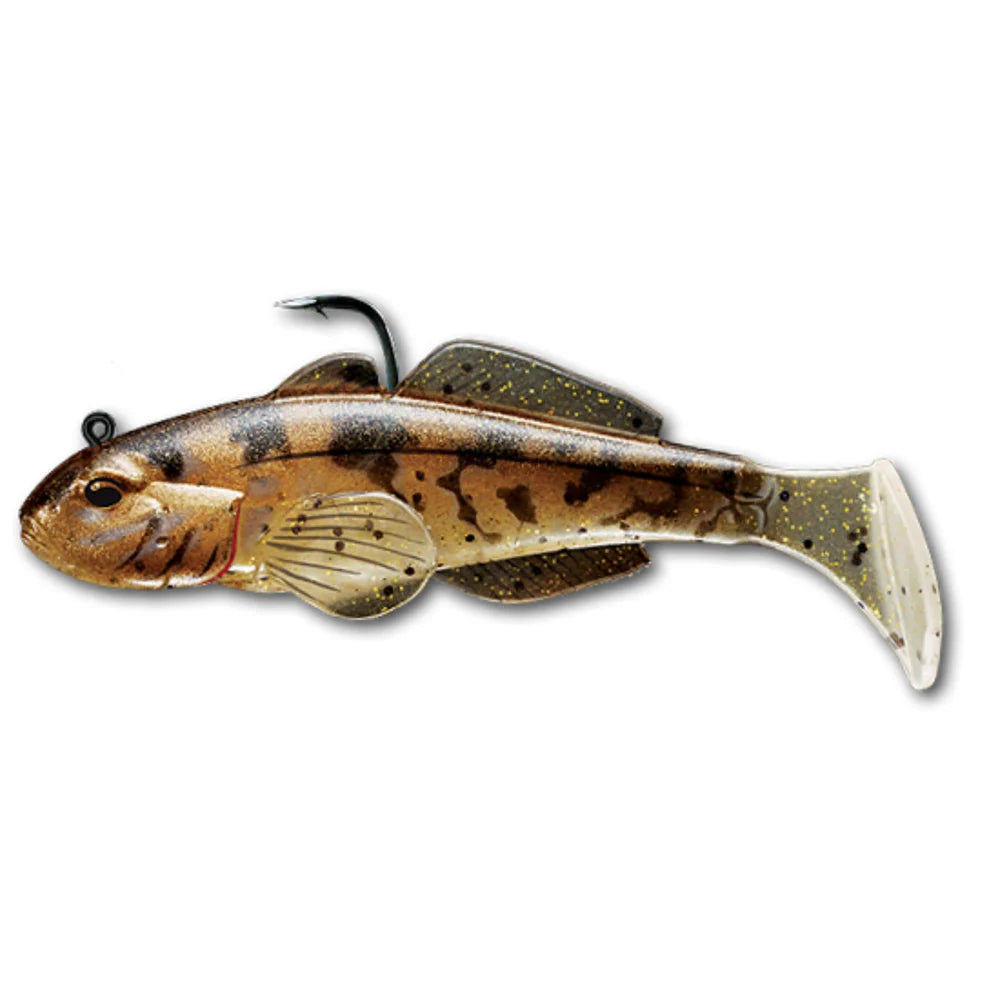 View of Swimbait Live Target Goby Swimbait Natural/Bronze available at EZOKO Fishing