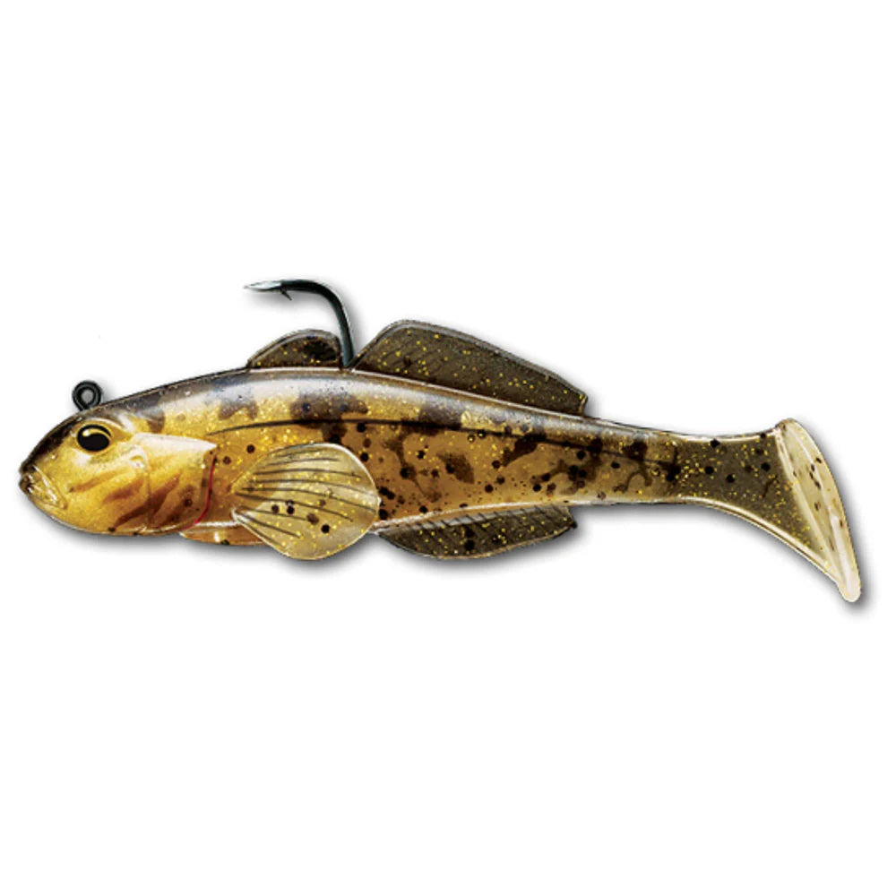 View of Swimbait Live Target Goby Swimbait Natural/Gold available at EZOKO Fishing