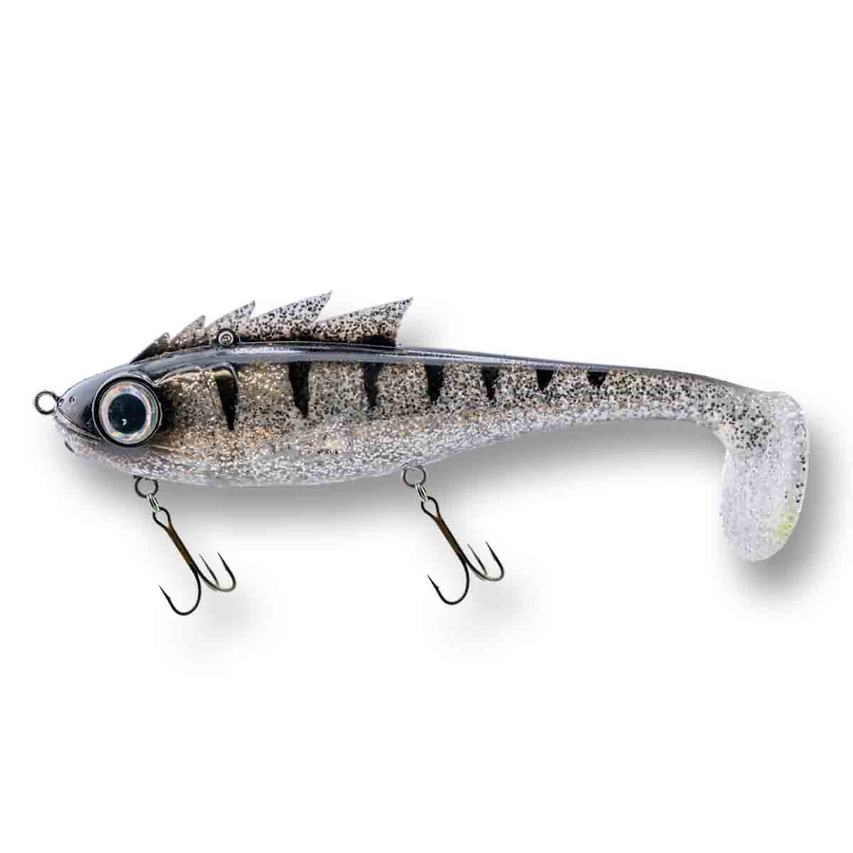 View of Swimbaits Livingston Mustang Swimbait Disco Shad available at EZOKO Pike and Musky Shop