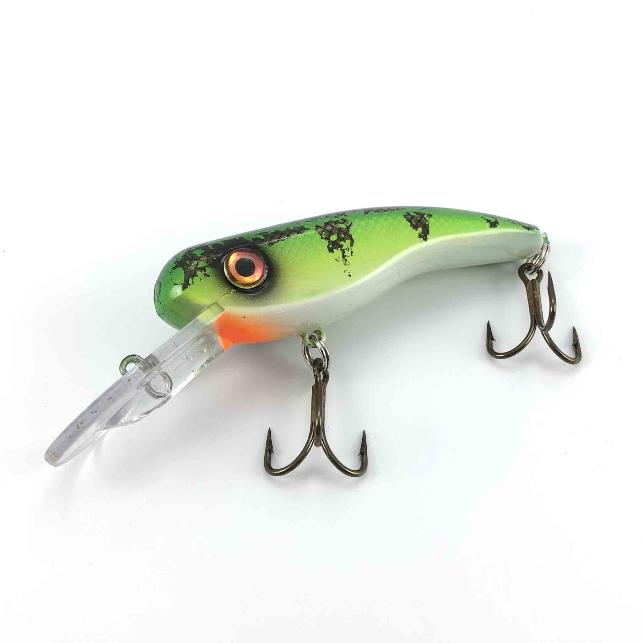 View of Crankbaits Llungen Lures .22 Short Silent Crankbait Brushed Perch available at EZOKO Fishing