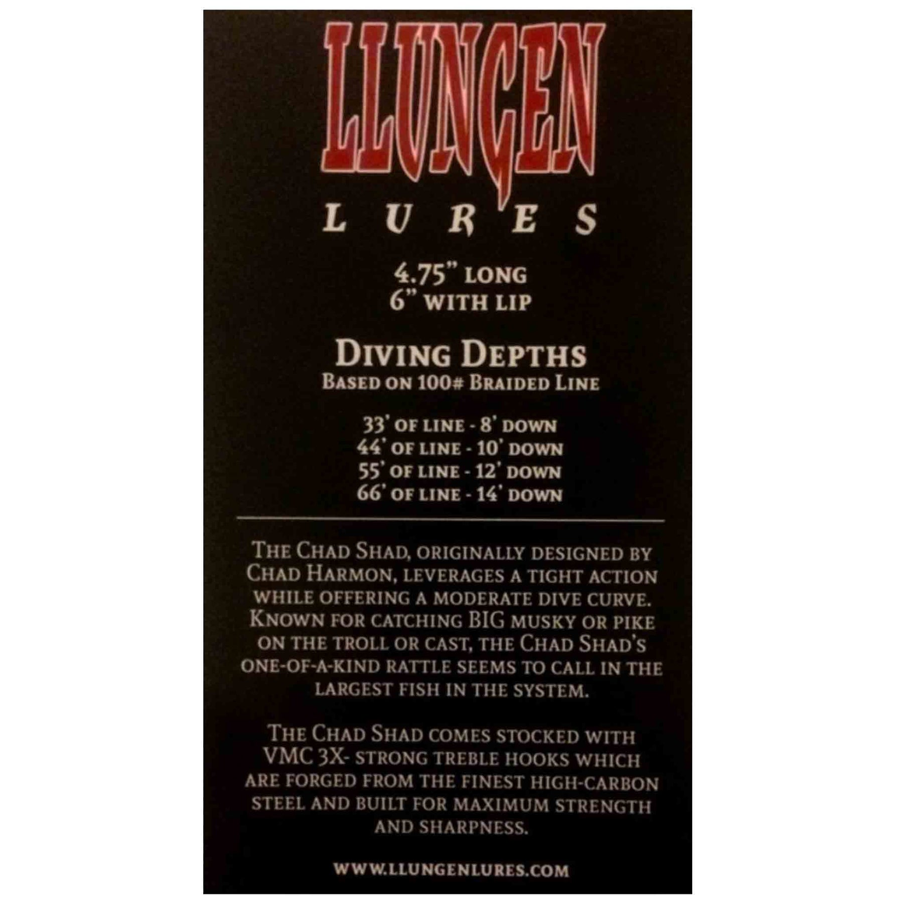 Llungen Lures Chad Shad Crankbaits