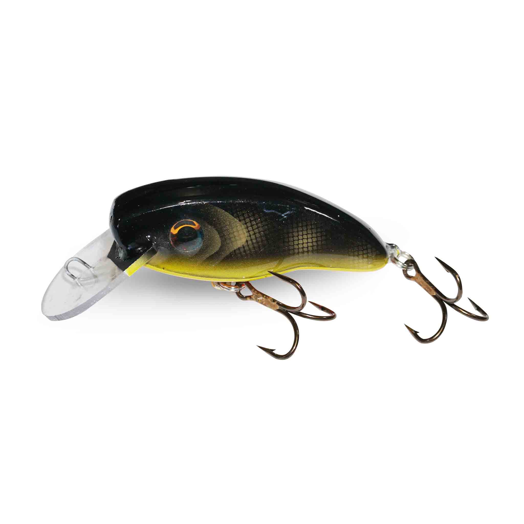 View of Crankbaits Llungen Lures Chubbie Crankbait Black Perch 2.0 available at EZOKO Fishing