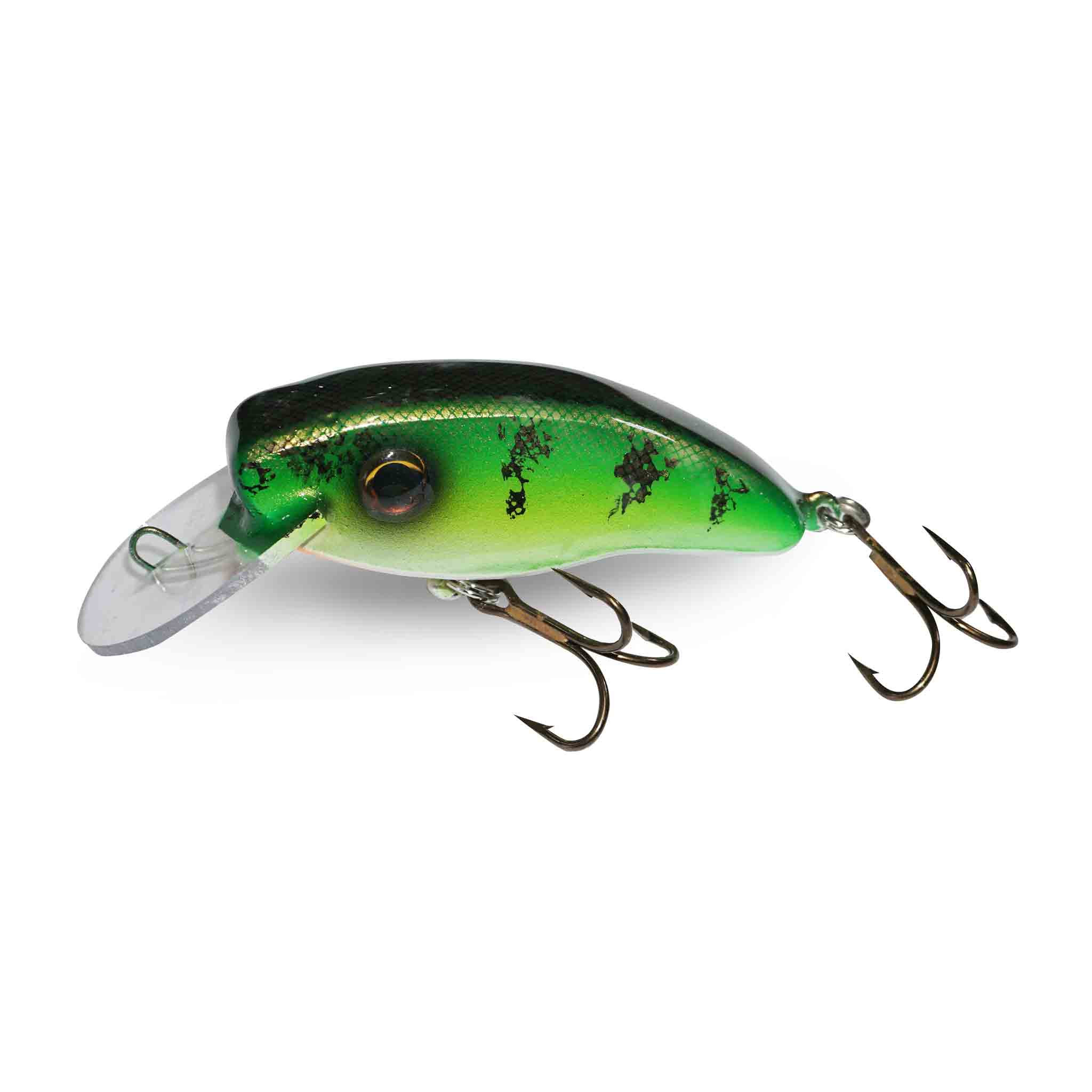 View of Crankbaits Llungen Lures Chubbie Crankbait Brushed Perch available at EZOKO Fishing