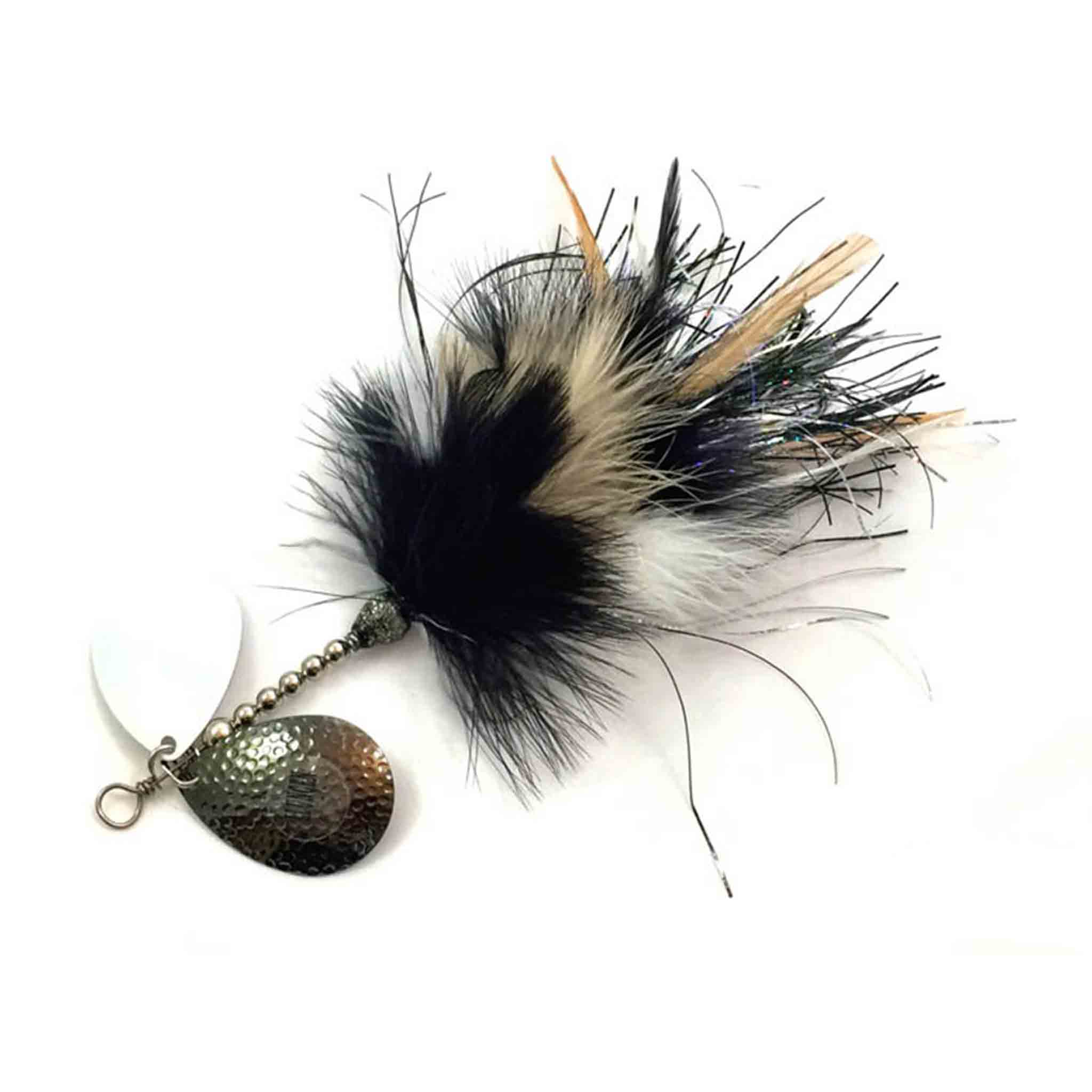 View of Bucktails Llungen Lures DC-8 Marabou Bucktail Crappie available at EZOKO Fishing