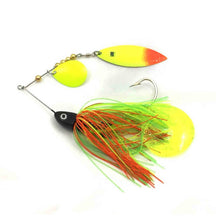 Llungen Lures Nutbuster Jr Radioactive Perch Spinnerbaits