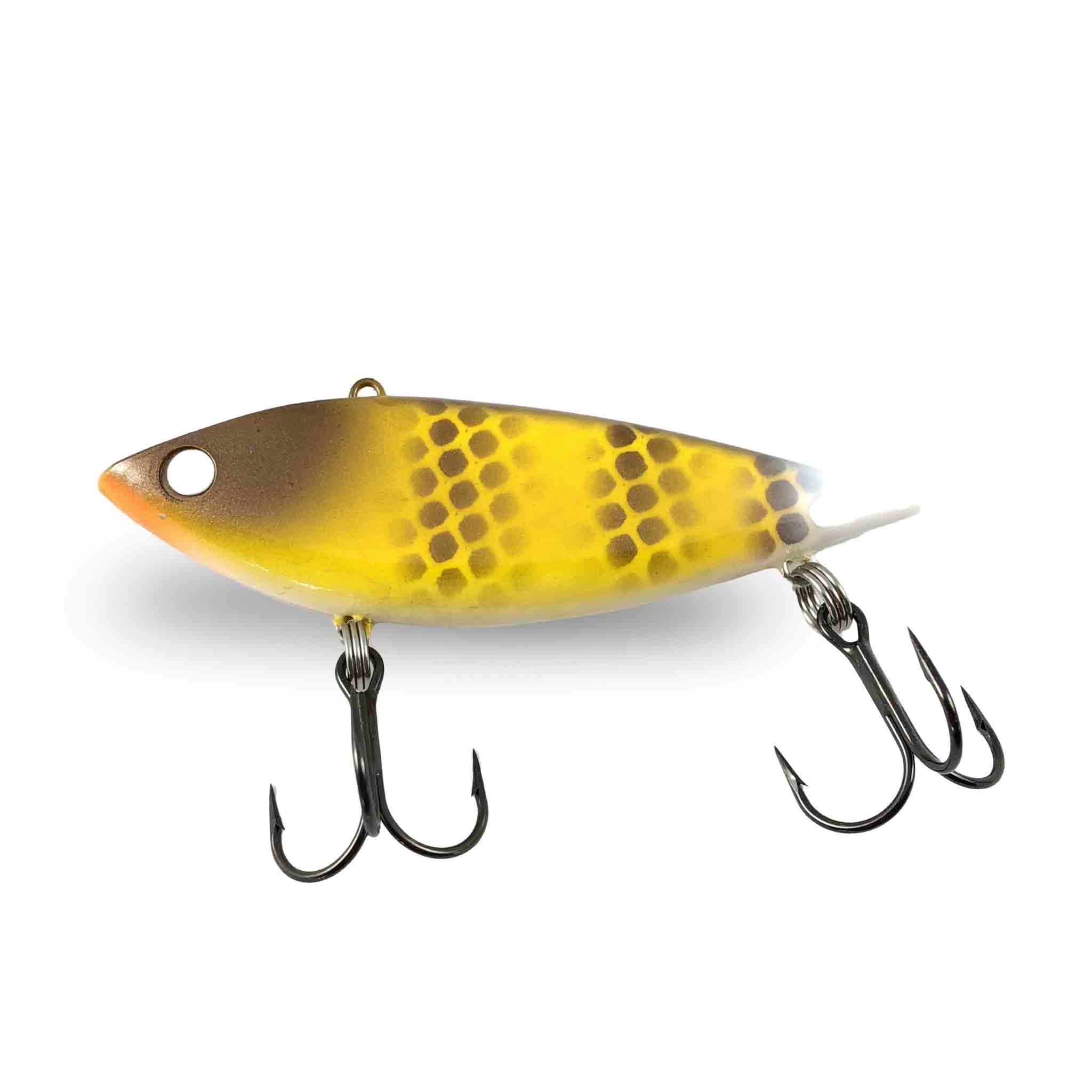 View of Lipless_Crankbaits Llungen Lures Tony Grant Rattlin' Shad 4" Lipless Crankbait Walleye 2.0 available at EZOKO Fishing