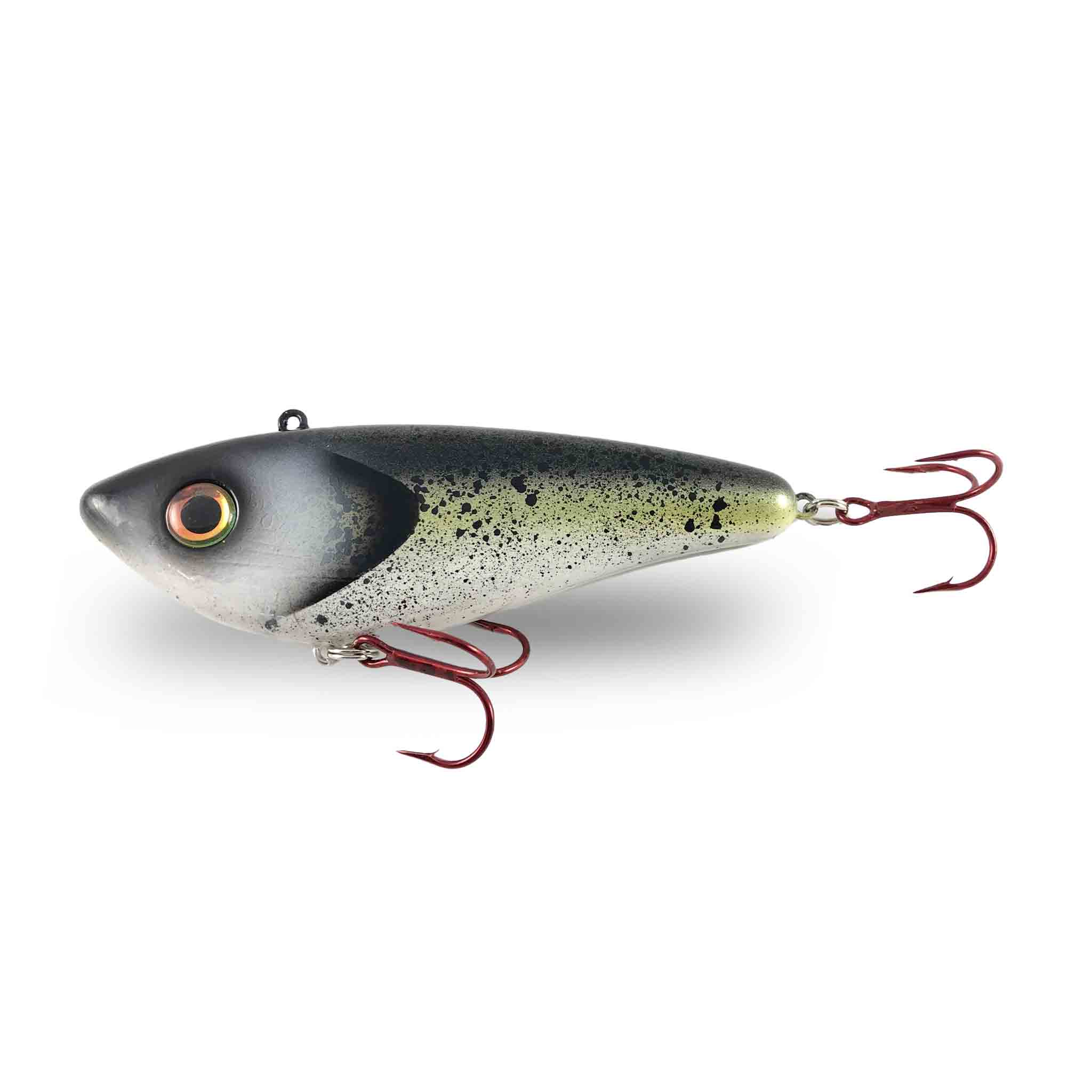 View of Lipless_Crankbaits Llungen Lures Tony Grant Rattlin' Shad 6" Lipless Crankbait Crappie available at EZOKO Fishing