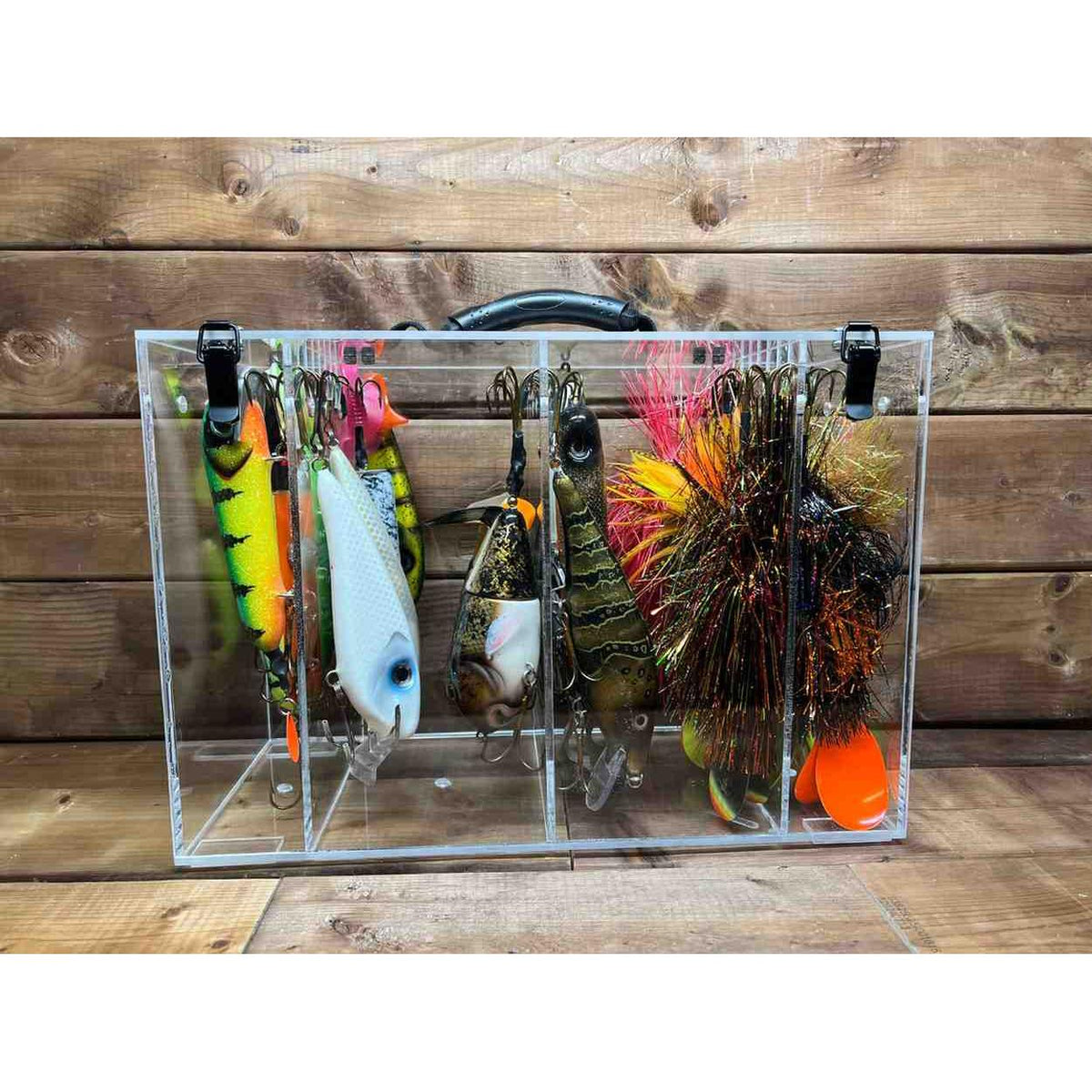View of Tackle_Storage Lure Locker The Hopper available at EZOKO Pike and Musky Shop
