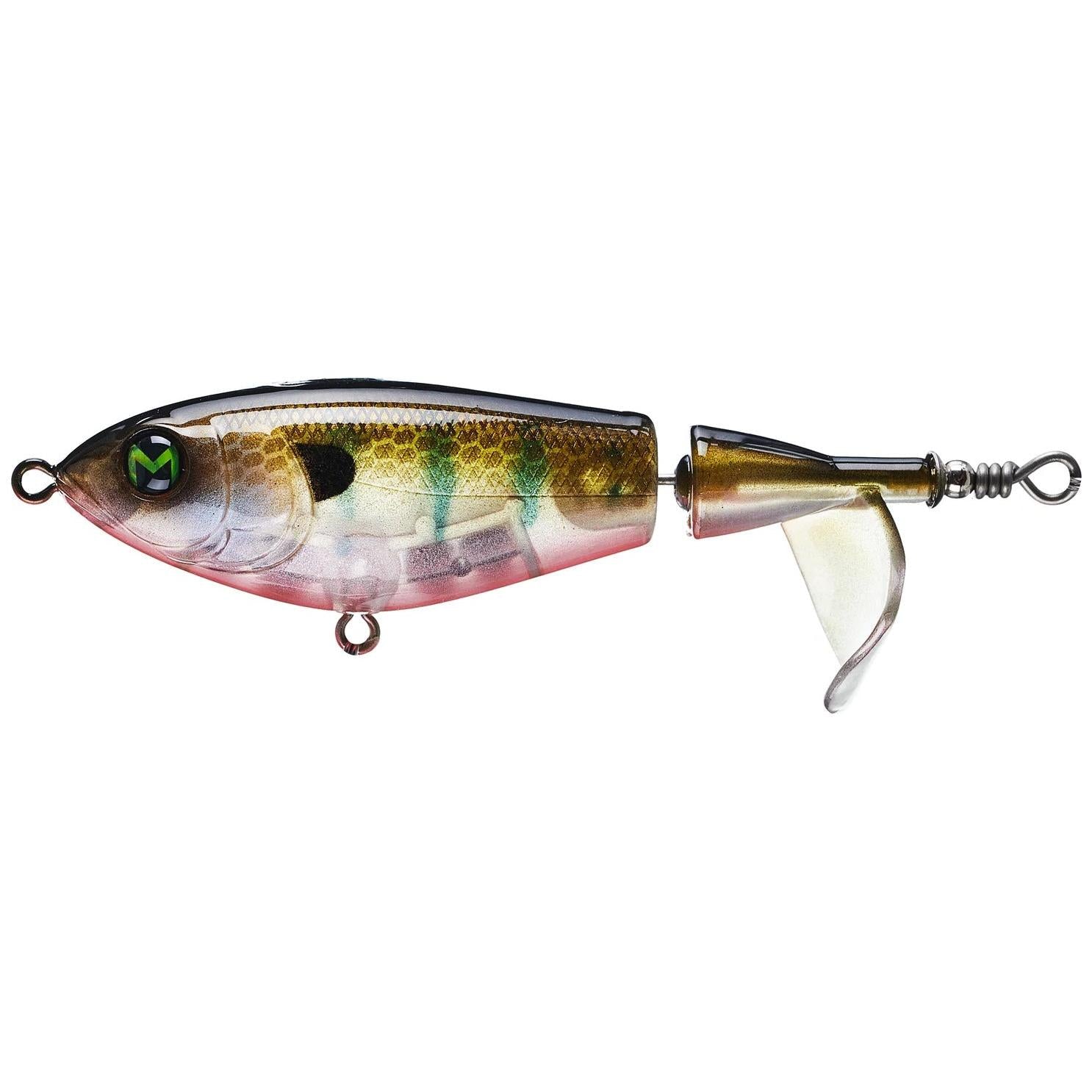 View of Topwater Mach Baits Patroller 90 Propbait Ghost Gill available at EZOKO Fishing