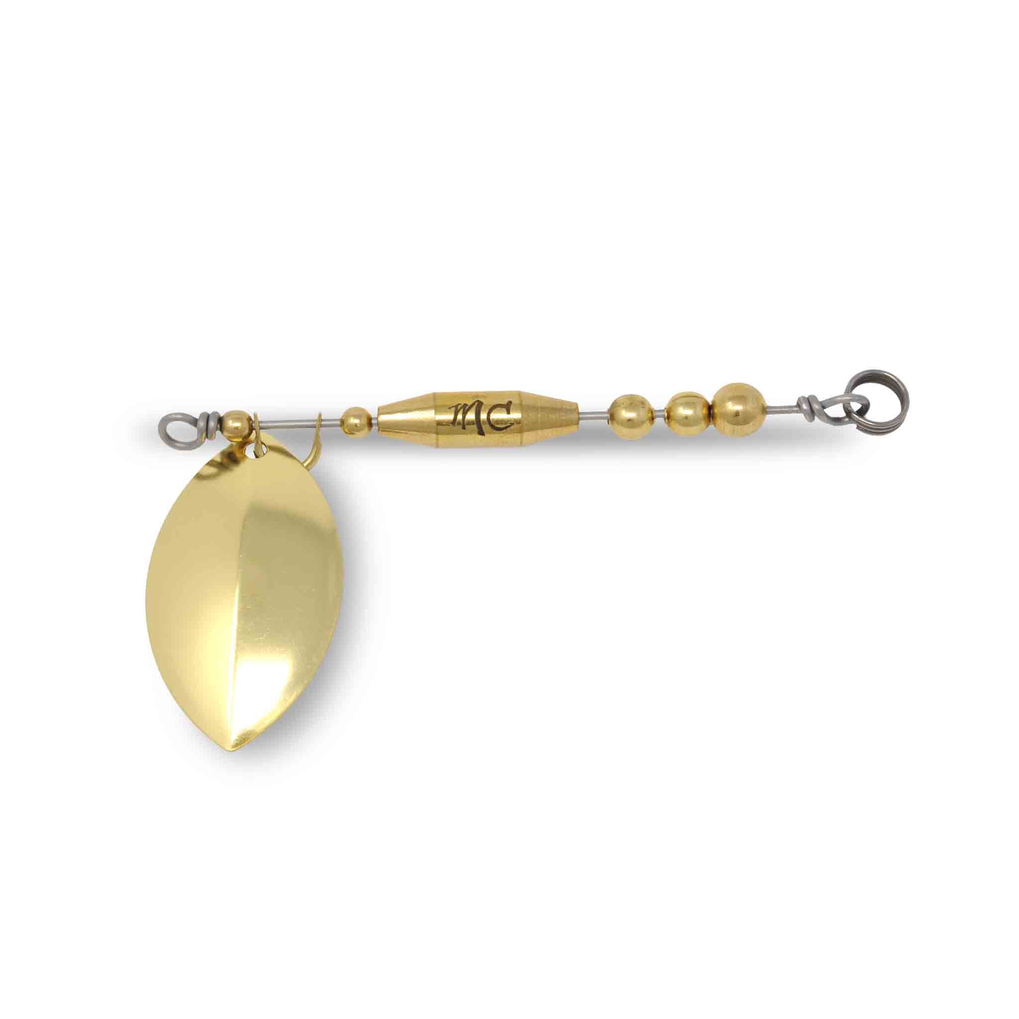 Mad Chasse In line Attachment Gold Willow #6 Gold Lures Add-on