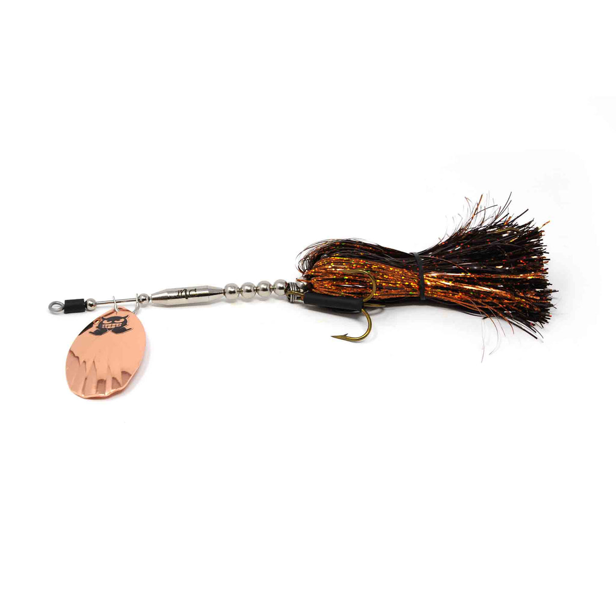Mad Chasse Mini Single Fluted 8 Root Beer Bucktails