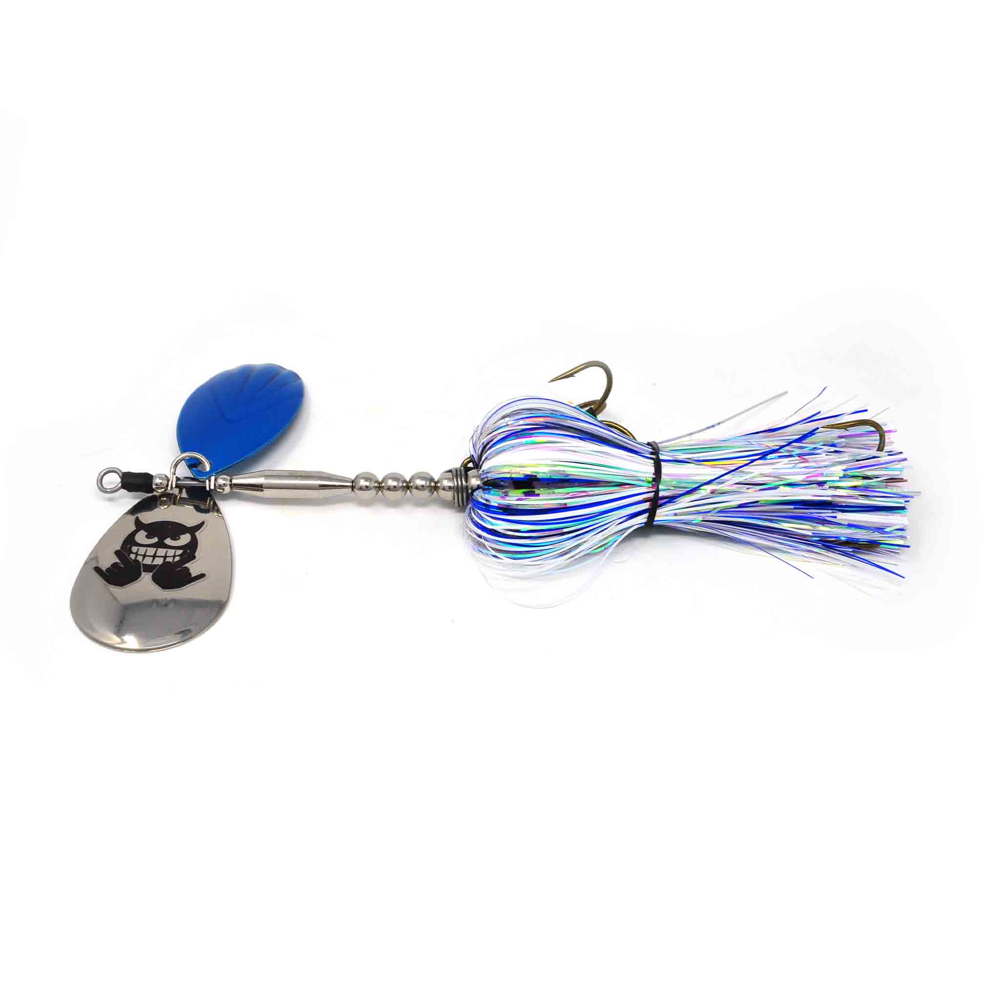 View of Bucktails Mad Chasse NüStag (Fluted 9 & Colorado 9) Bucktail Psycho Cisco available at EZOKO Fishing
