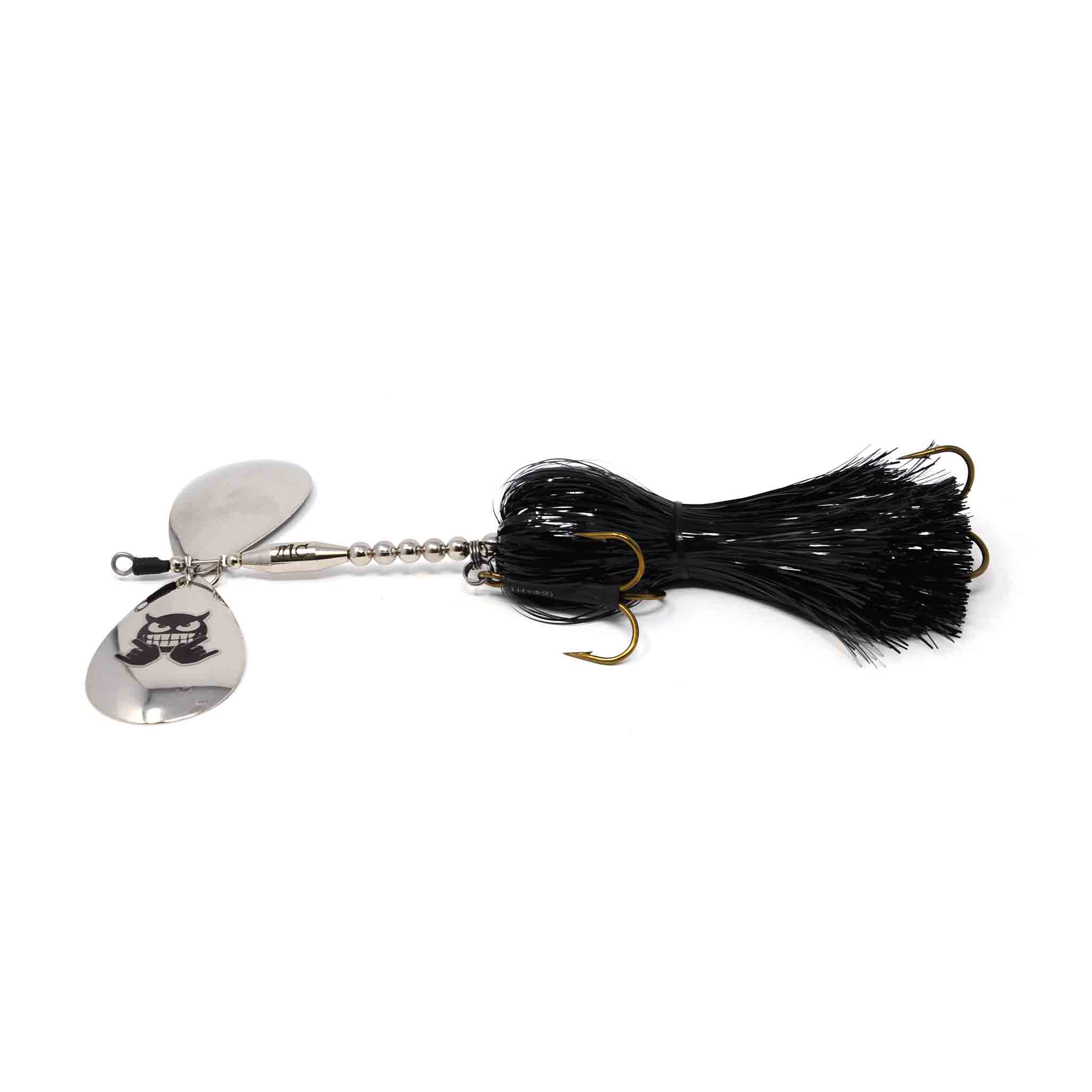 View of Bucktails Mad Chasse Regular Double Colorado 10/10 Bucktail The Widow available at EZOKO Fishing