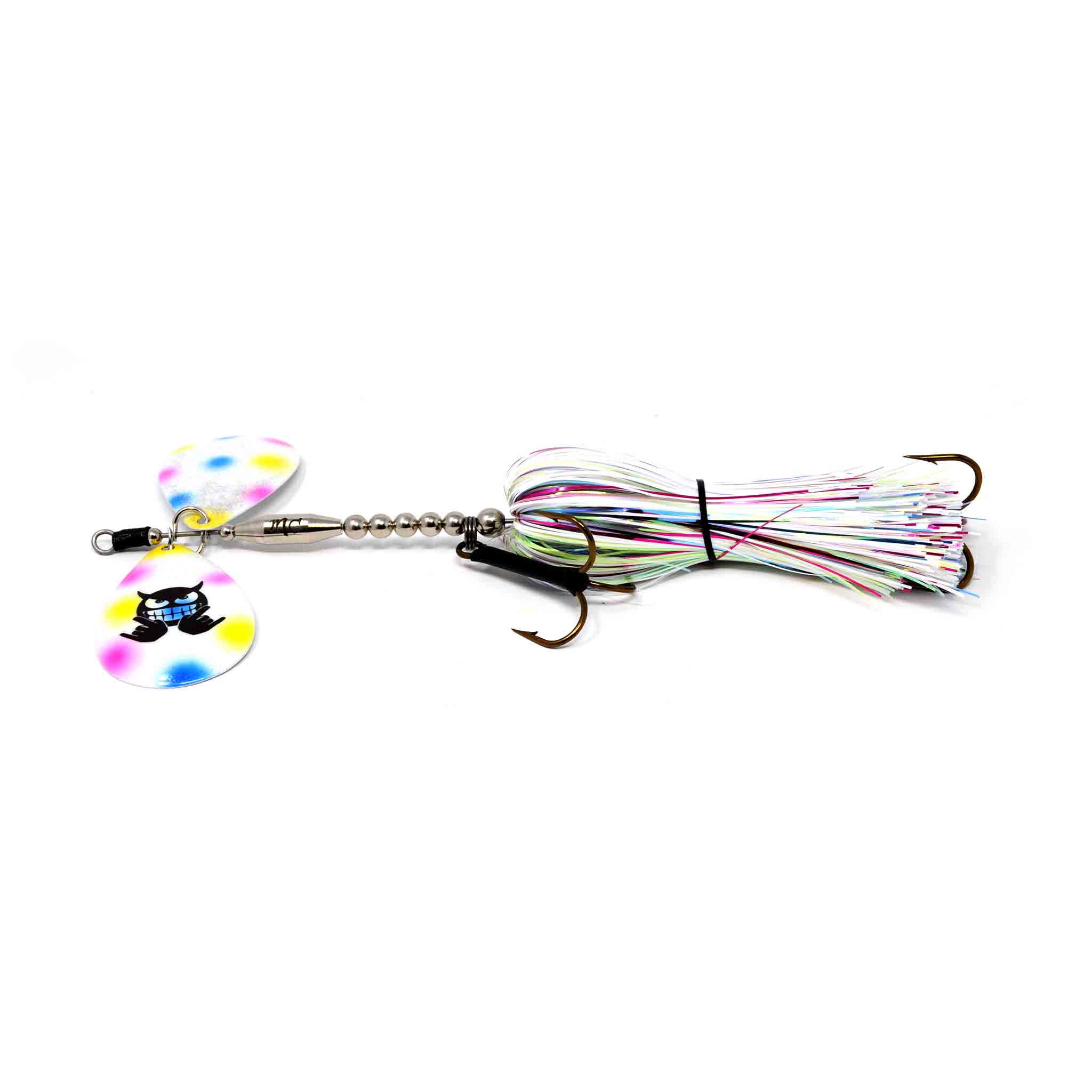 View of Bucktails Mad Chasse Regular Double Colorado 10/10 Bucktail Wonder Shiner available at EZOKO Fishing
