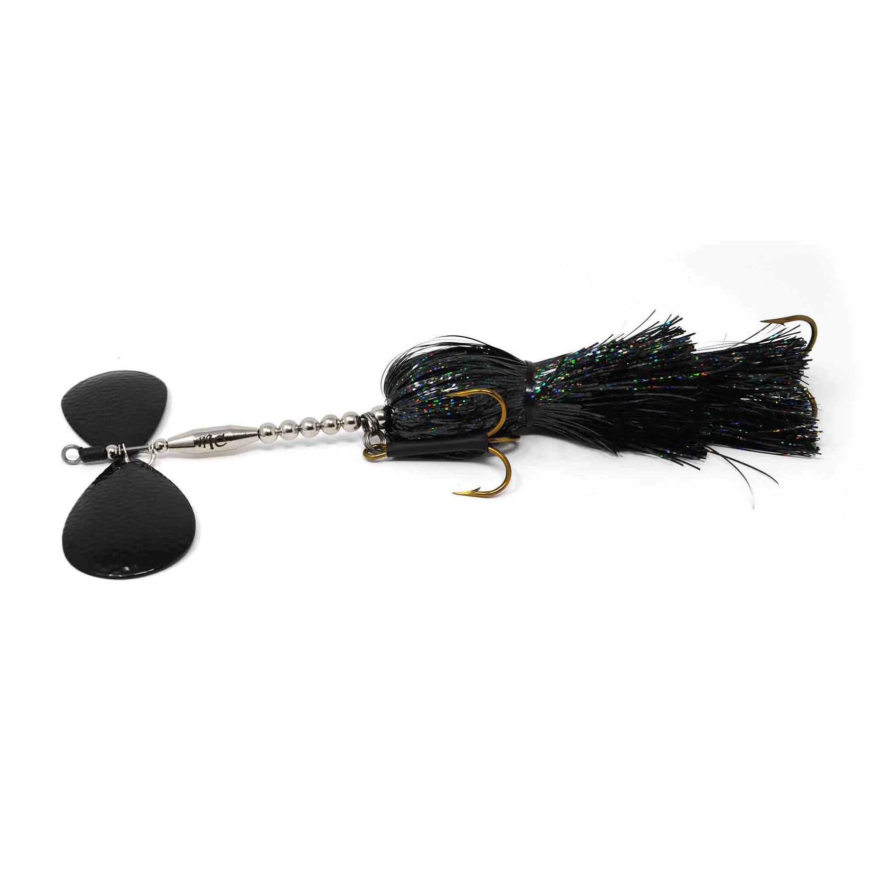Mad Chasse Regular Double Colorado 9/10 Black Shiner TMS Bucktails