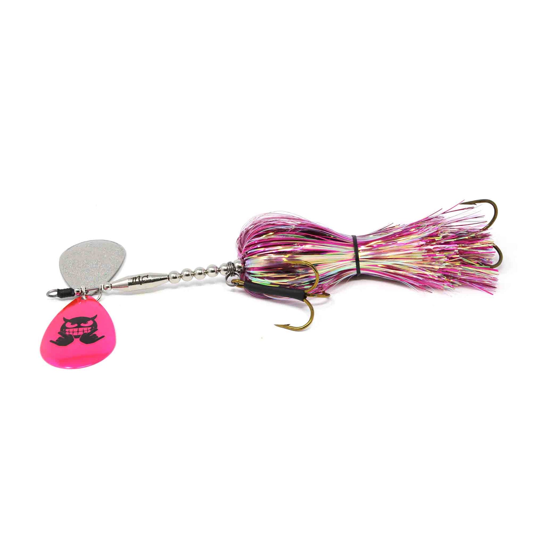 Mad Chasse Regular Double Colorado 9/9 Bubble Gum Bucktails