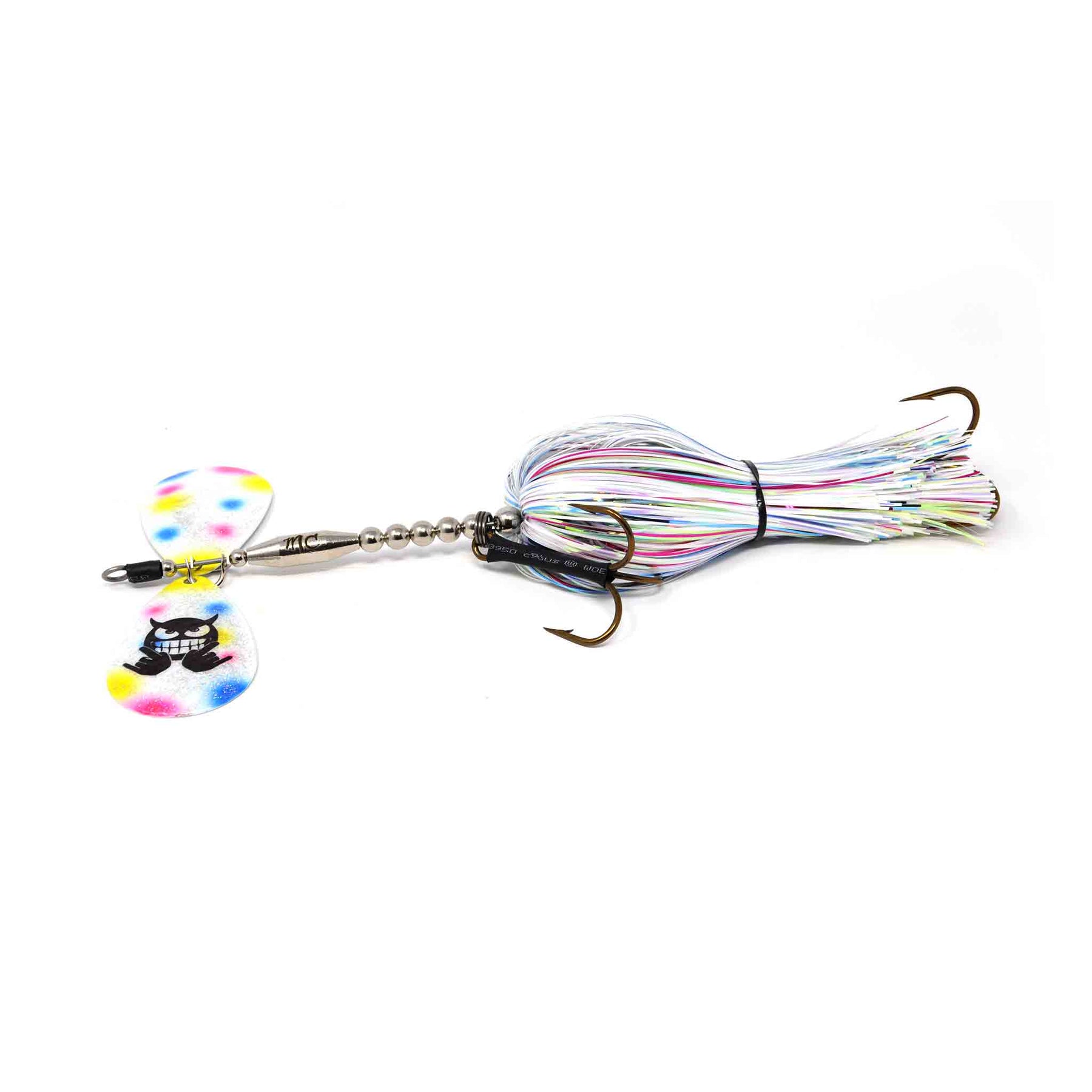 Mad Chasse Regular Double Colorado 9/9 Wonder Shiner Bucktails