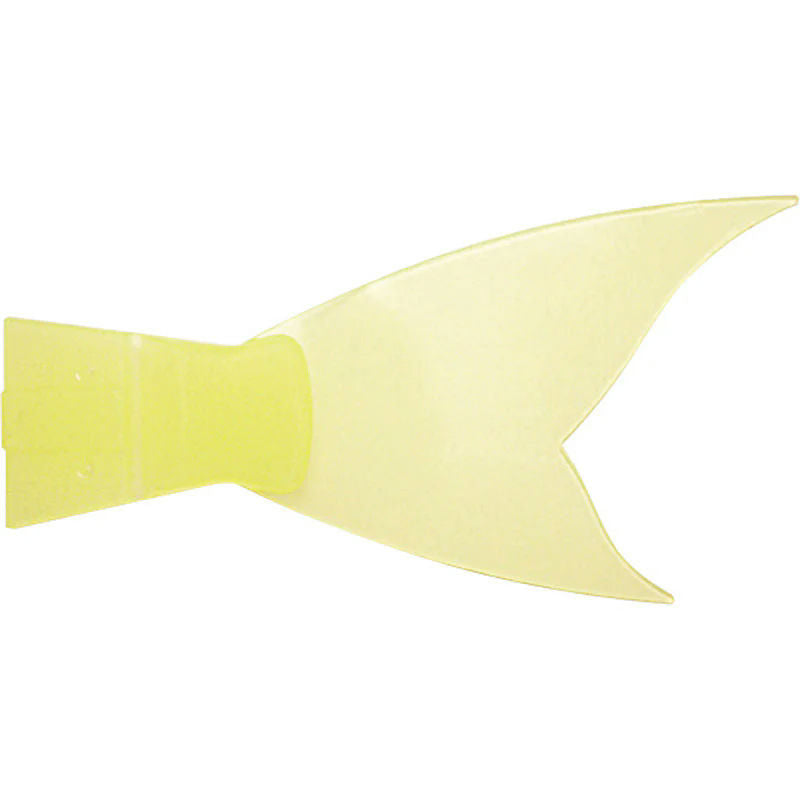 View of Replacement_Tails Madness Balam 300 Spare Tails Chartreuse available at EZOKO Fishing