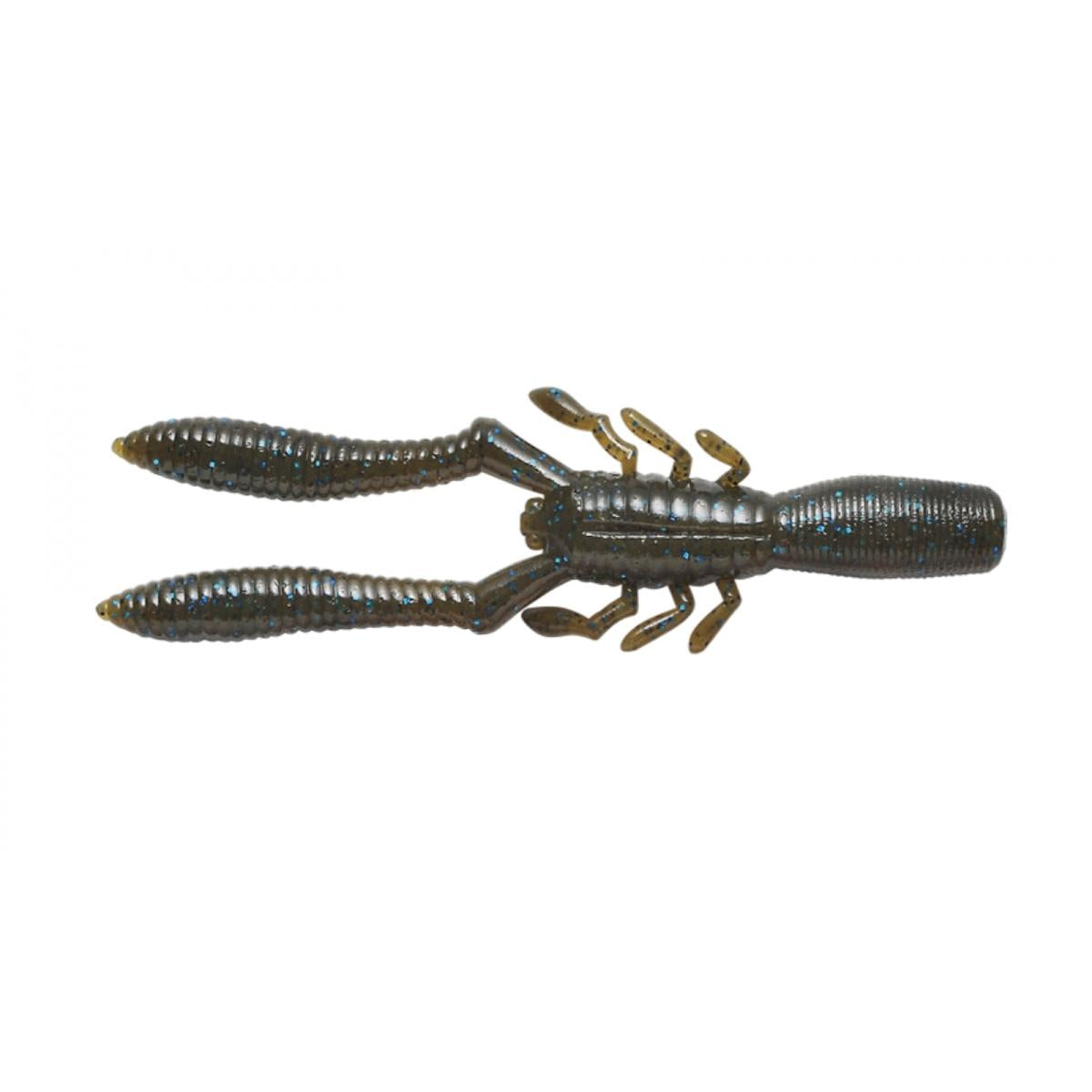 View of Craw Megabass Bottle Shrimp Green Pumpkin Blue available at EZOKO Fishing