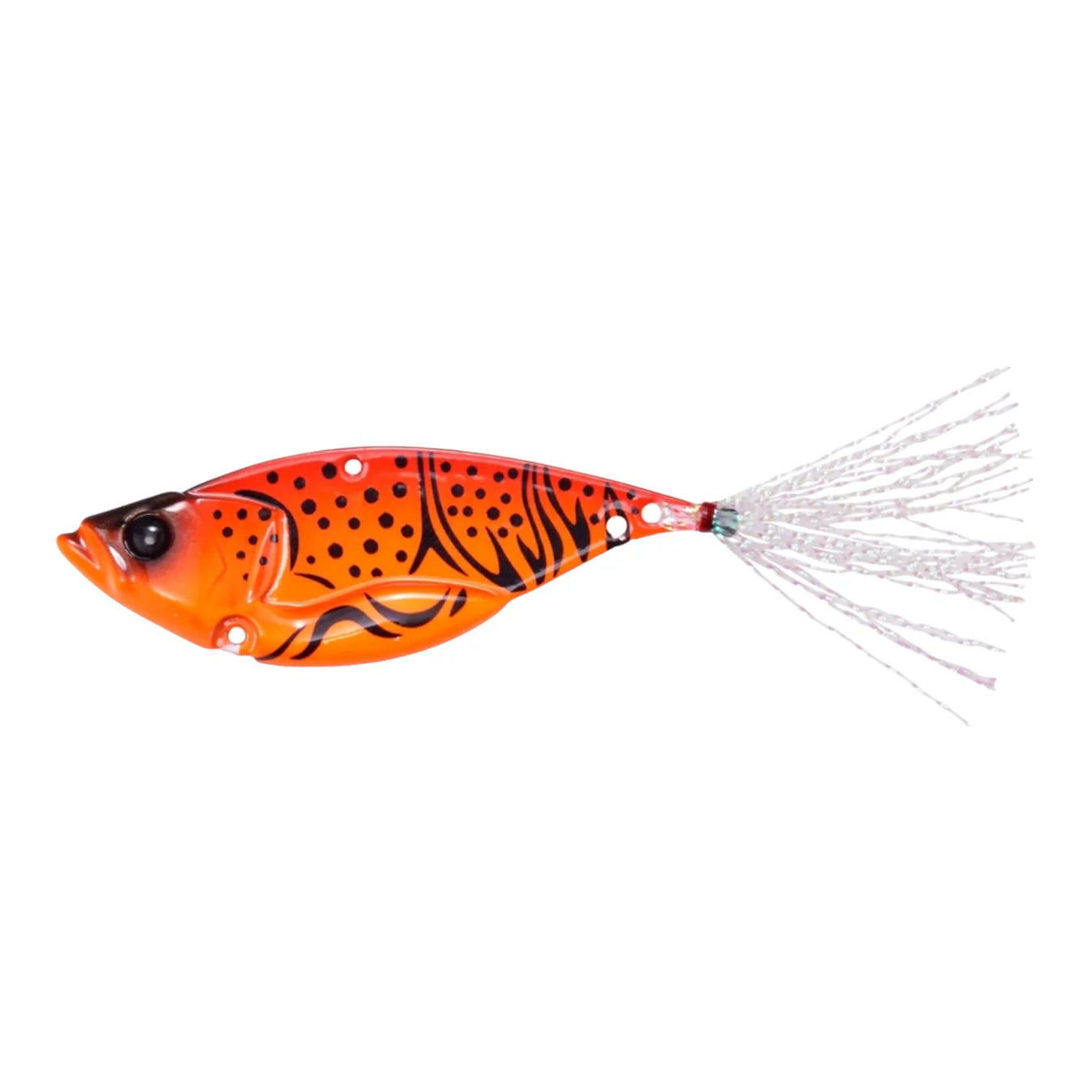 View of Blade Bait Megabass Dyna Response Blade Bait Red Hot Craw 3/8oz available at EZOKO Fishing