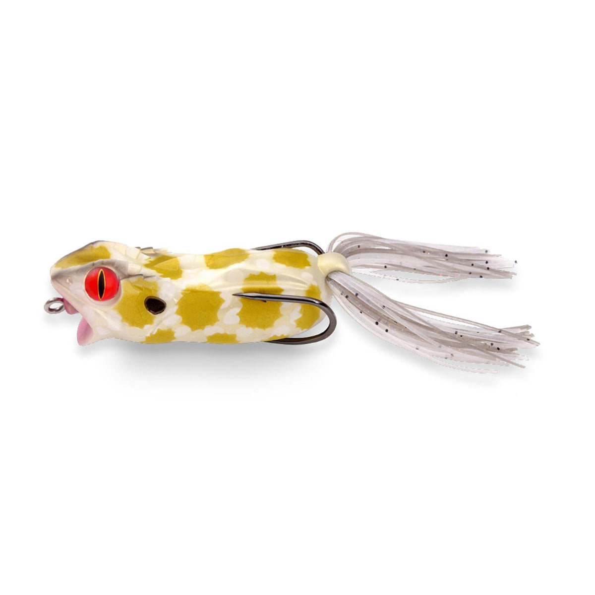 View of Megabass Gabarin Jr. Frog WHITE PYTHON available at EZOKO Fishing