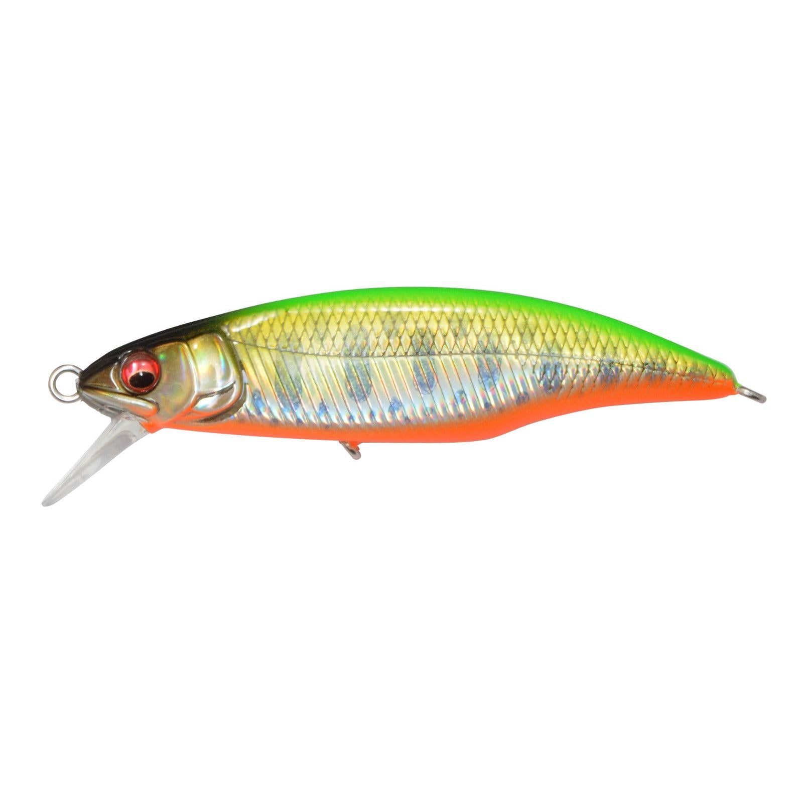 View of Crankbaits Megabass GH50 Flatside Crankbait Lz Lime Back Ob Fast Sinking available at EZOKO Fishing