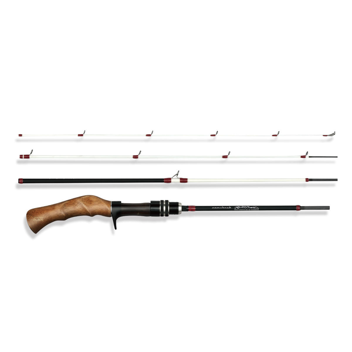 View of Baitcast_Rods Megabass Great Hunting Huntsman Baitcast Rods Tanabira Special L 5'11" available at EZOKO Pike and Musky Shop