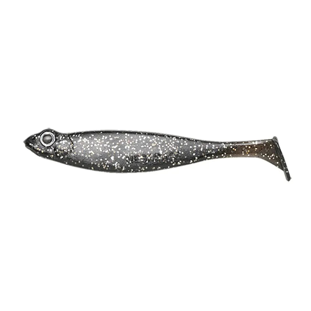 View of Swimbait Megabass Hazedong Shad Swimbait Black/Silver Flake 3in - 8pk available at EZOKO Fishing