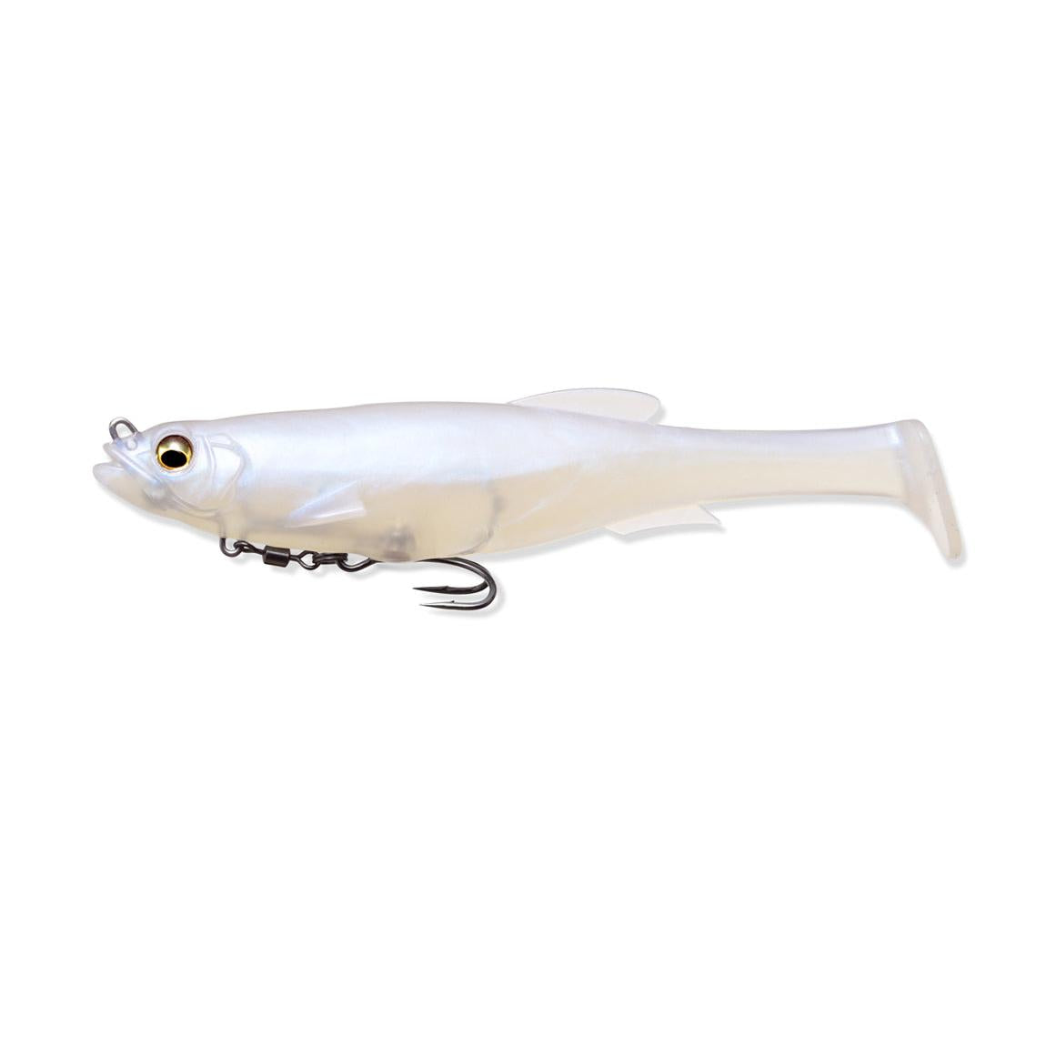 View of Swimbait Megabass Magdraft 5in. Swimbait Aurora Shad available at EZOKO Fishing