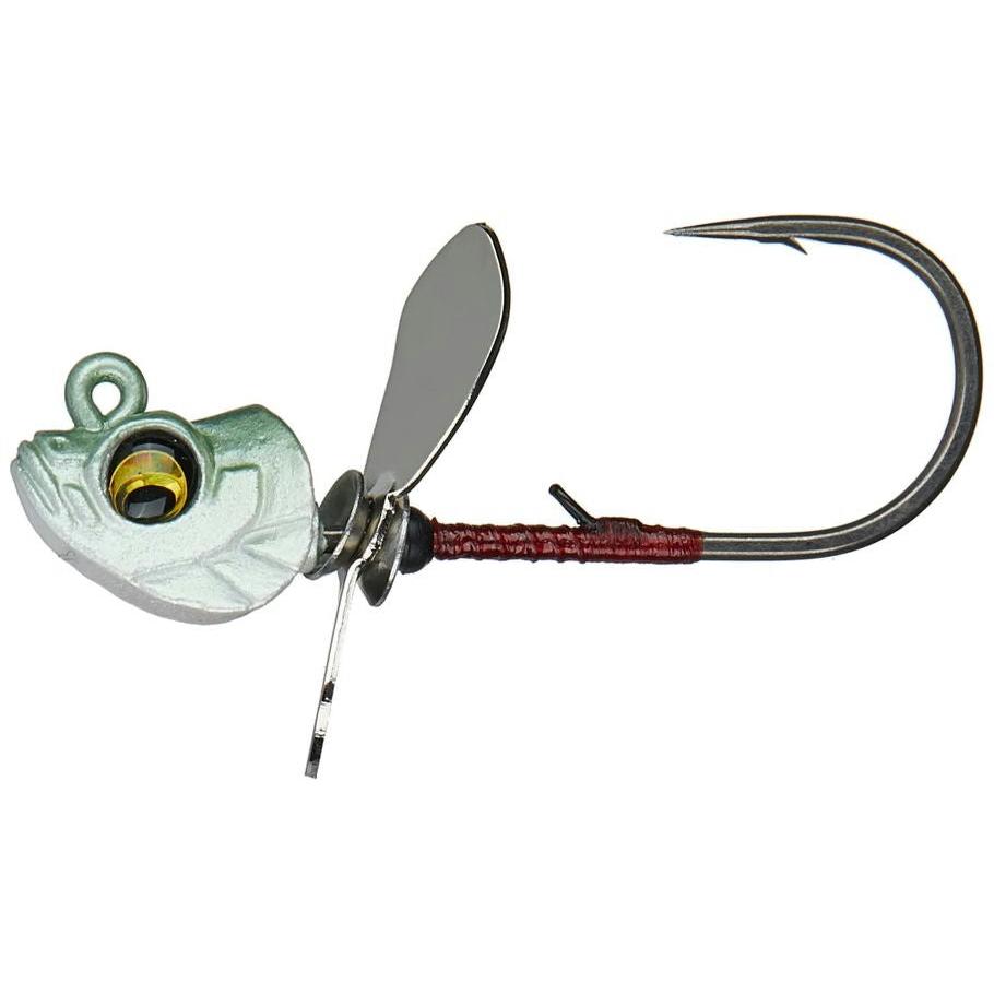 View of Jigheads Megabass Okashira Screwhead Melon Ayu 1/16oz - 3/0 available at EZOKO Fishing