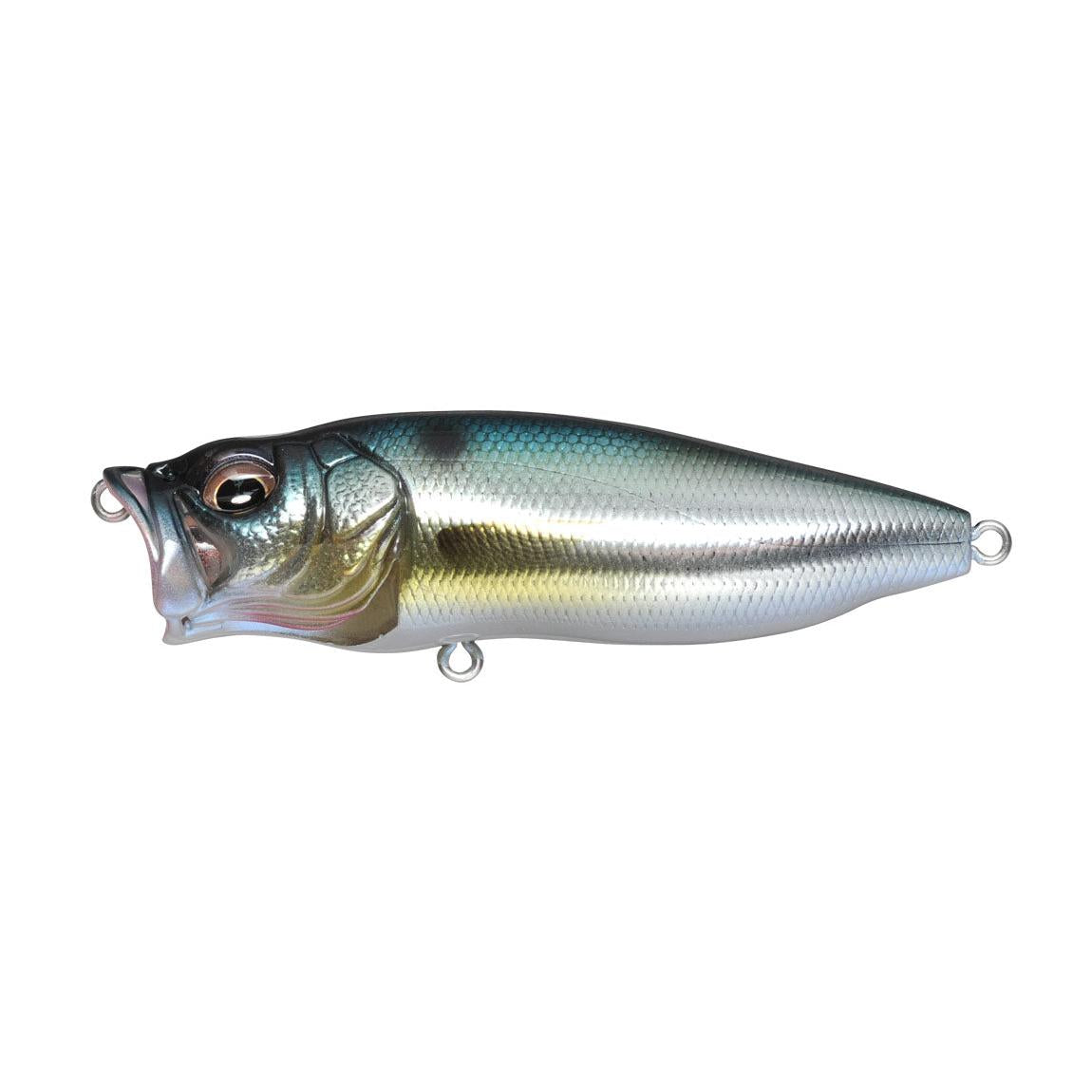 View of Topwater Megabass Popmax Popper M Threadfin Shad available at EZOKO Fishing