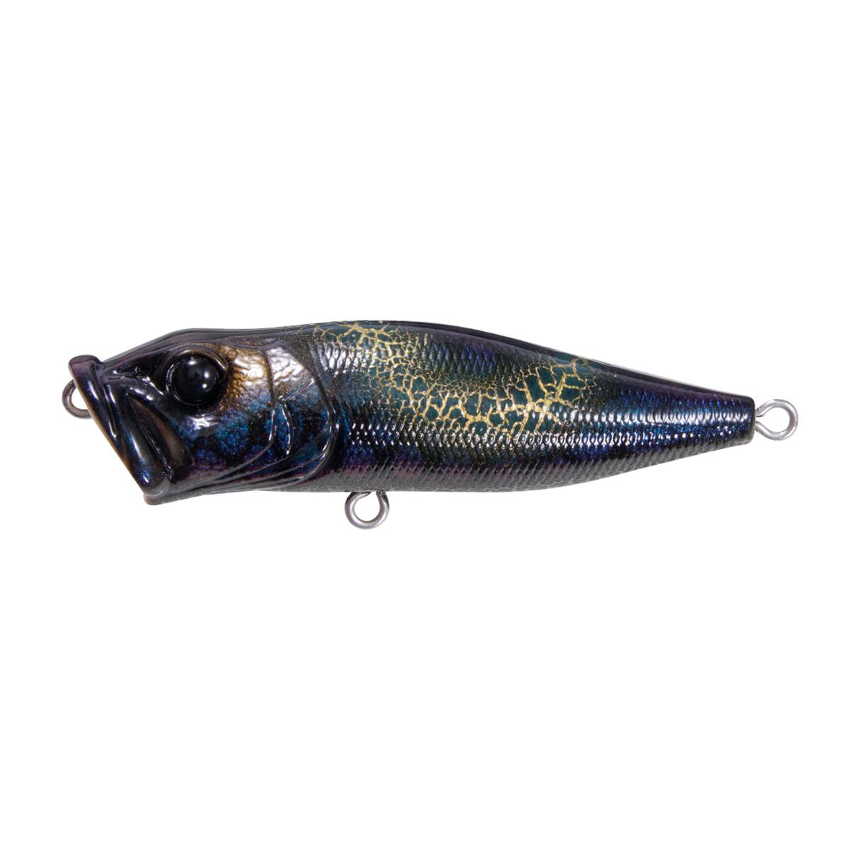 View of Topwater Megabass Popx Popper Popx Black Orochi available at EZOKO Fishing